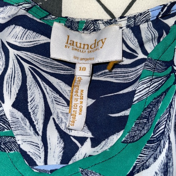 Laundry by Shelli Segal Silk blouse Size 10 - Picture 9 of 10